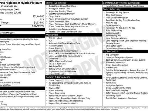Used 2022 Toyota Highlander Platinum image 11