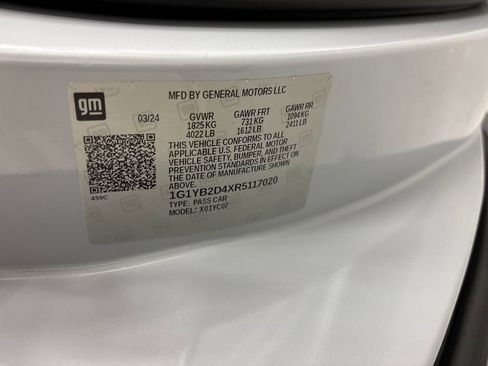 Certified 2024 Chevrolet Corvette Stingray Preferred Cpe w/ Battery Protection Package image 31