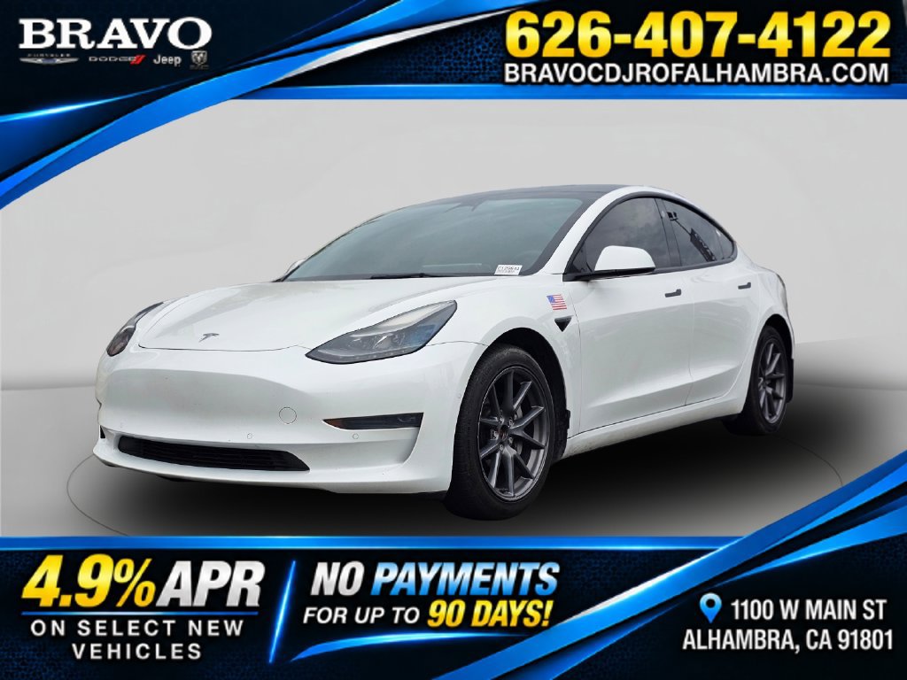 Used 2022 Tesla Model 3 Long Range AWD/4WD image 1