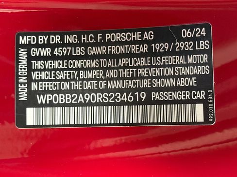 Used 2024 Porsche 911 Targa 4S image 40