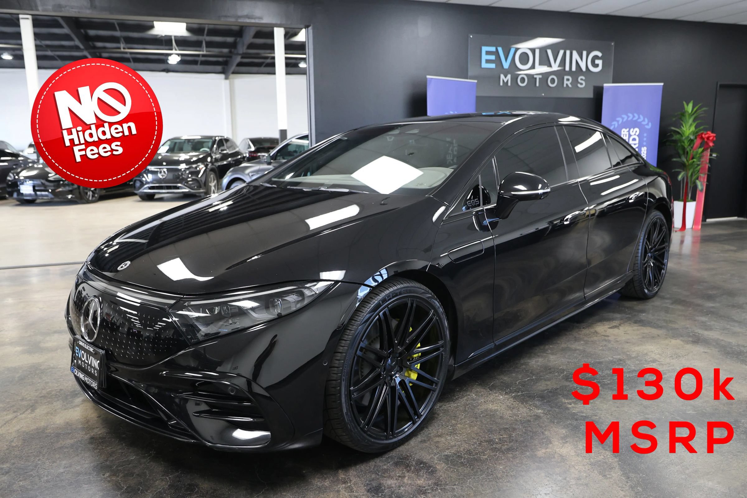 Used 2022 Mercedes-Benz EQS 580 4MATIC Sedan image 1