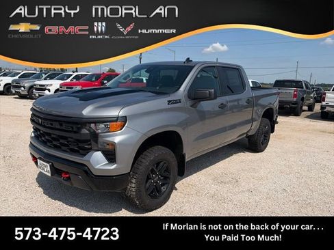 New 2026 Chevrolet Silverado 1500 Custom Trail Boss w/ LPO, Dark Essentials Package AWD/4WD image 1
