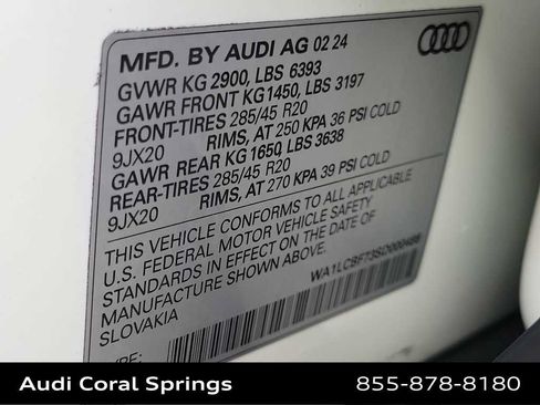 Certified 2025 Audi Q7 2.0T Premium Plus AWD/4WD image 29