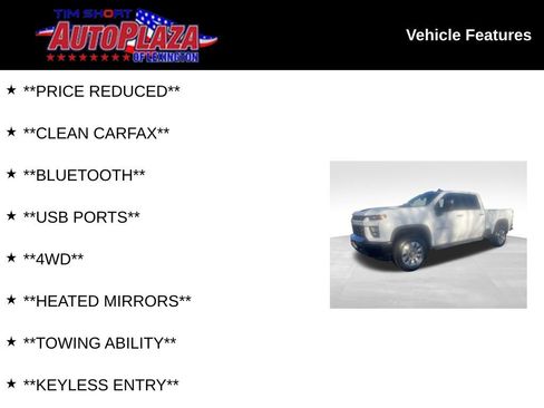 Used 2022 Chevrolet Silverado 2500 Custom w/ Custom Value Package image 8