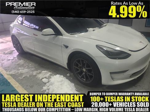 Used 2021 Tesla Model 3 Standard Range Plus image 1