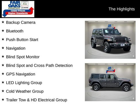Used 2021 Jeep Wrangler Unlimited Rubicon AWD/4WD image 2