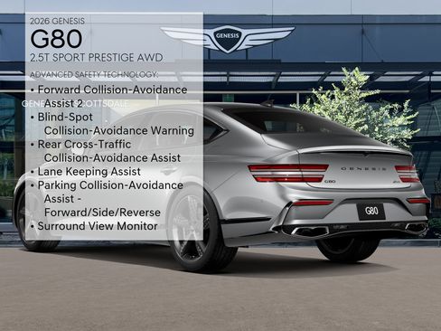 New 2026 Genesis G80 2.5T Sport Prestige AWD/4WD image 7
