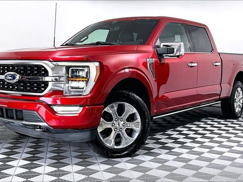 Used 2021 Ford F150 Platinum w/ Equipment Group 701A High AWD/4WD image 2