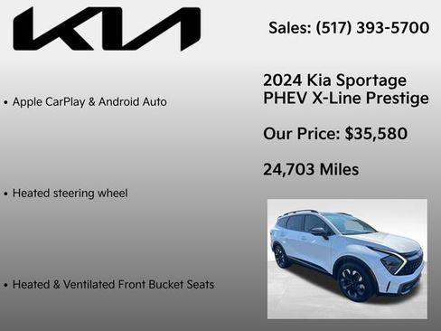 Used 2024 Kia Sportage X-Line Prestige AWD/4WD image 12