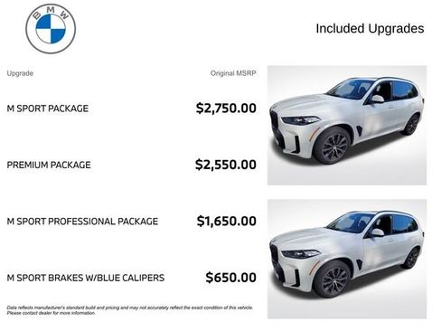 Certified 2024 BMW X5 xDrive40i w/ M Sport Package AWD/4WD image 3