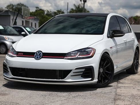 Used 2021 Volkswagen GTI SE FWD image 1