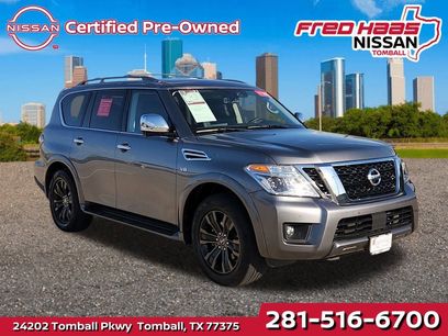 Certified 2019 Nissan Armada Platinum w/ Captain's Chairs Package