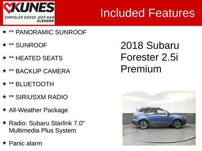 Used 2018 Subaru Forester 2.5i Premium w/ All-Weather Package
