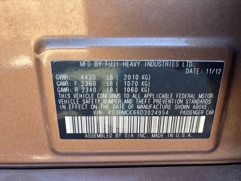 Used 2013 Subaru Legacy 2.5i Limited image 13