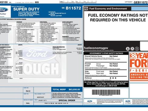 Used 2016 Ford F250 Lariat w/ Chrome Package AWD/4WD image 2