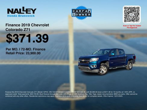 Used 2019 Chevrolet Colorado Z71 image 3