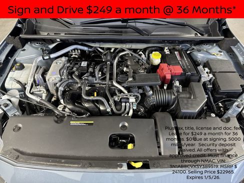 New 2025 Nissan Sentra SV w/ Lighting Package image 27