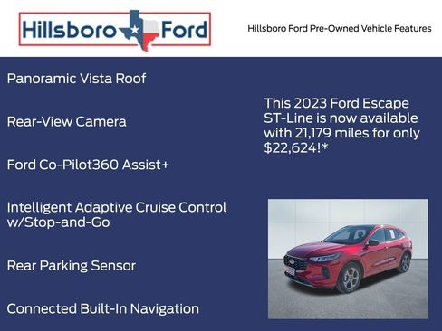 Used 2023 Ford Escape ST-Line w/ Tech Pack #1 image 7