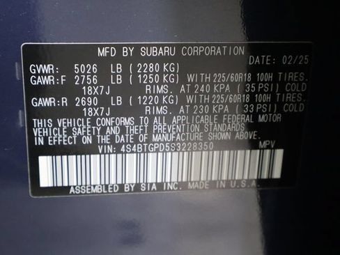 Used 2025 Subaru Outback Touring XT w/ Popular Package #2 AWD/4WD image 40