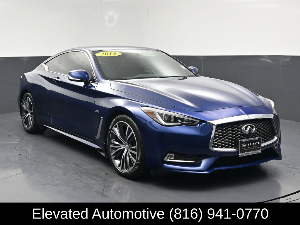 Used 2018 INFINITI Q60 3.0t Luxe w/ Sensory Package 3.0T Luxe AWD/4WD image 1