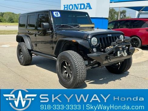 Used 2015 Jeep Wrangler Unlimited Sport w/ Quick Order Package 24S AWD/4WD image 1
