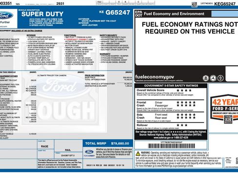 Used 2019 Ford F250 King Ranch w/ King Ranch Ultimate Package image 4