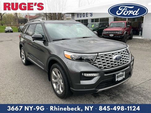 Used 2020 Ford Explorer Platinum w/ Premium Technology Package image 1