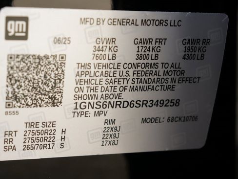 New 2025 Chevrolet Tahoe LT w/ Comfort Package image 47