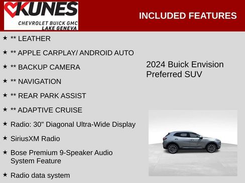 Used 2024 Buick Envision Preferred AWD/4WD image 2
