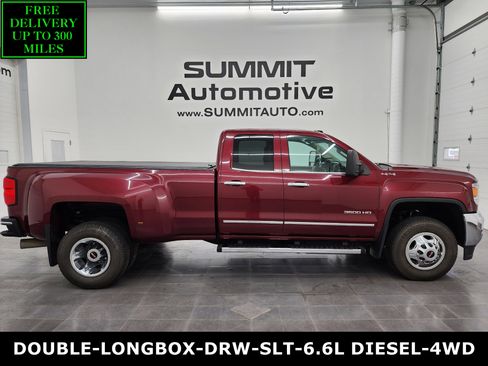 Used 2015 GMC Sierra 3500 SLT w/ Snow Plow Prep Package image 1