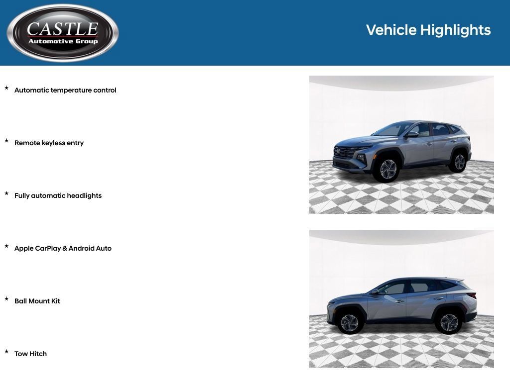 New 2026 Hyundai Tucson Blue SE w/ Tow & Go Package AWD/4WD image 3