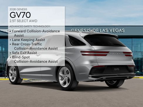 New 2026 Genesis GV70 2.5T Select AWD/4WD image 7