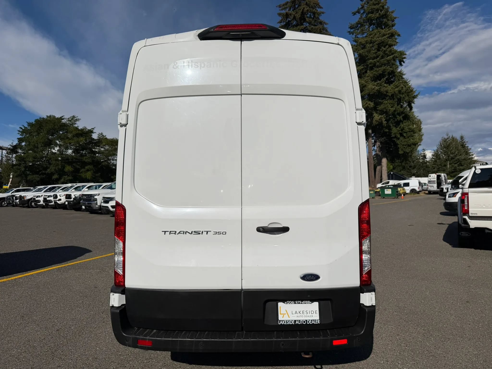 Used 2021 Ford Transit 350 148 High Roof Extended w/ Load Area Protection Package RWD image 7