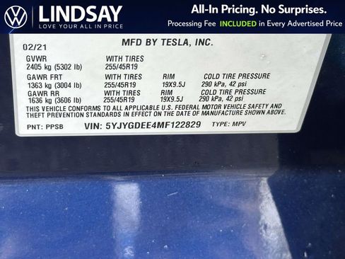 Used 2021 Tesla Model Y Long Range image 27