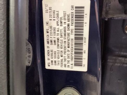 Used 2012 Honda Accord LX image 12
