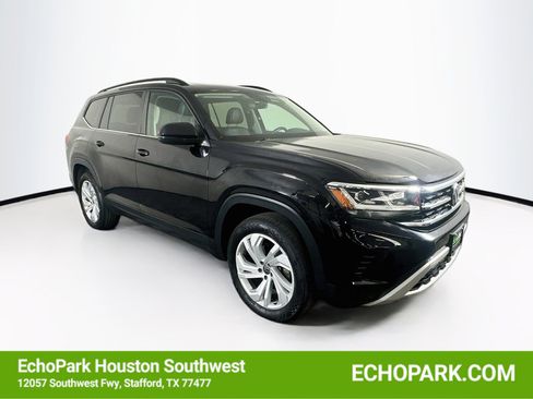 Used 2021 Volkswagen Atlas SE w/ Panoramic Sunroof Package FWD image 1