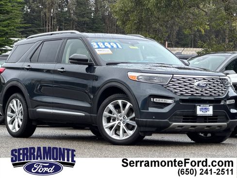 Certified 2022 Ford Explorer Platinum w/ Equipment Group 601A image 1