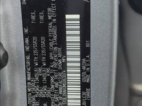 Used 2021 Toyota Highlander XSE FWD image 30