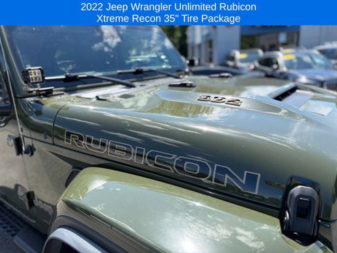 Used 2022 Jeep Wrangler Unlimited Rubicon w/ Xtreme Recon 35" Tire Package AWD/4WD image 9
