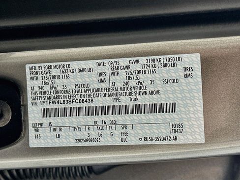 Used 2025 Ford F150 Tremor w/ Mobile Office Package AWD/4WD image 31