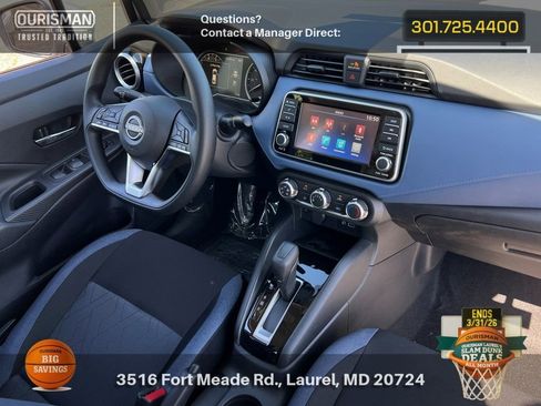 New 2025 Nissan Versa SV w/ Trunk Package image 6