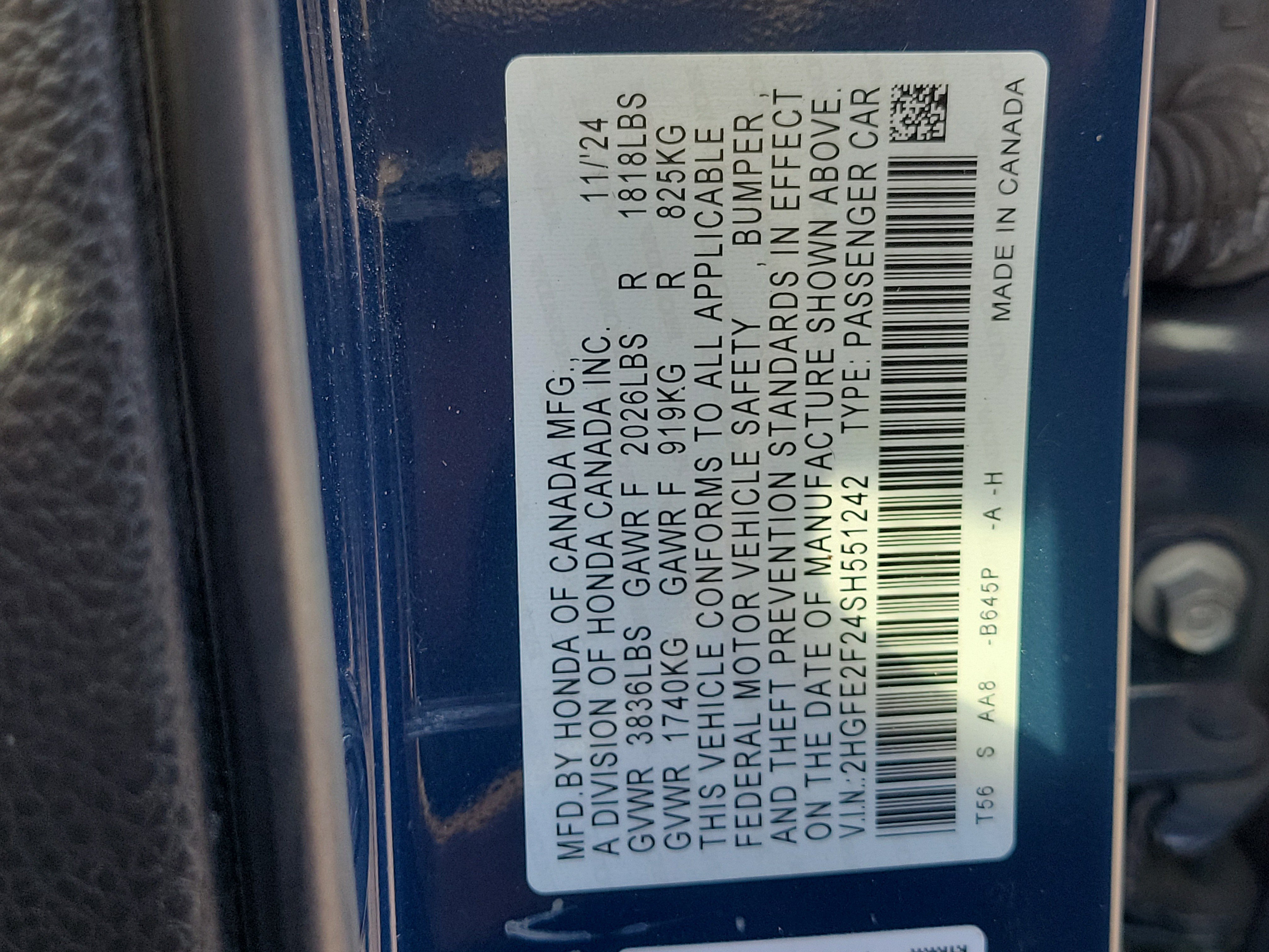 Used 2025 Honda Civic LX image 35