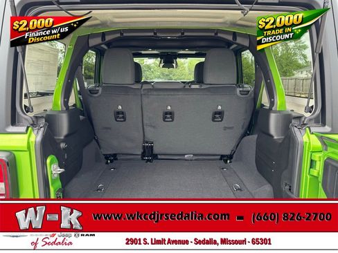 New 2026 Jeep Wrangler Unlimited Sport AWD/4WD image 30
