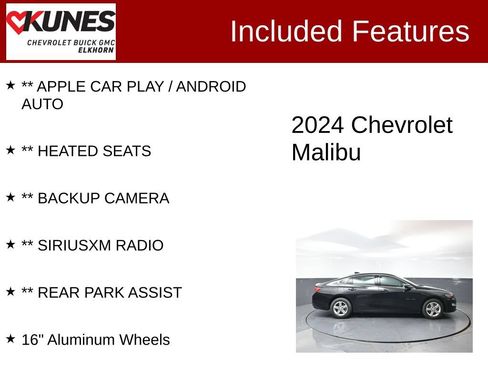 Used 2024 Chevrolet Malibu LT FWD image 2