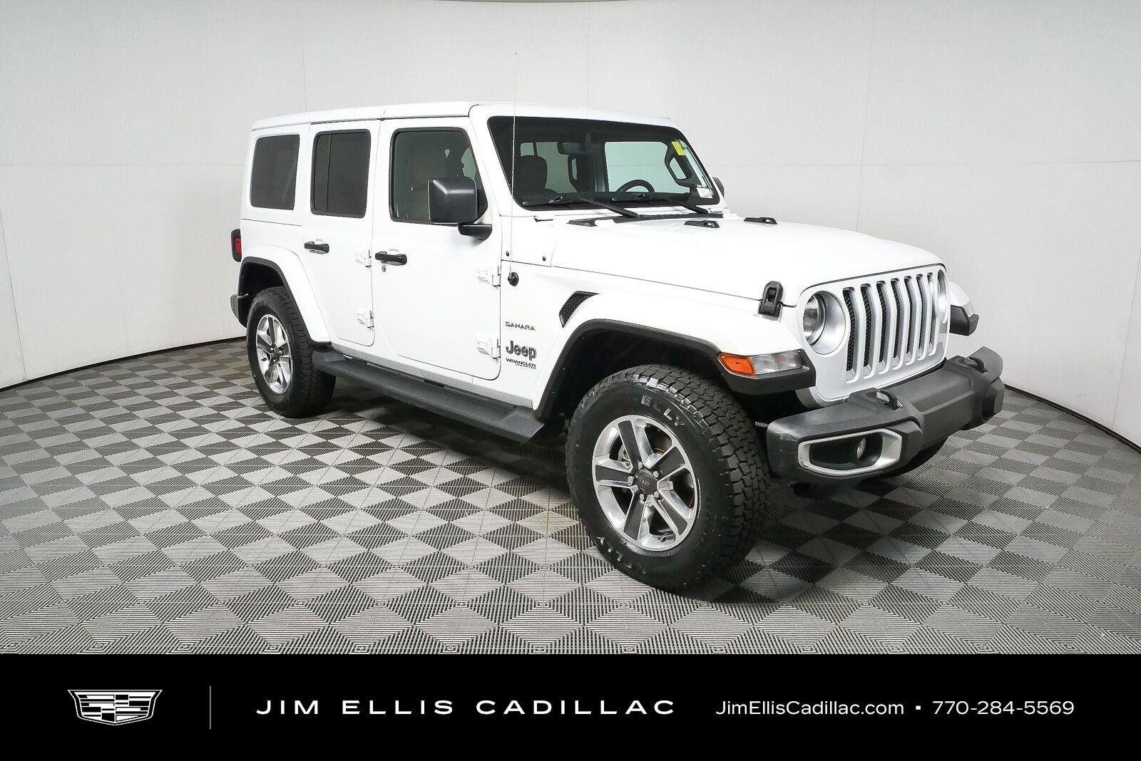 Used 2021 Jeep Wrangler Unlimited Sahara AWD/4WD image 1