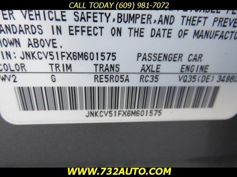 Used 2006 INFINITI G35 x Sedan w/ (P03) Premium Pkg C AWD/4WD image 34