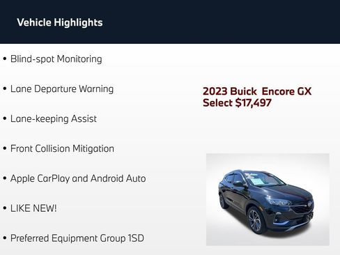 Used 2023 Buick Encore GX Select FWD image 4