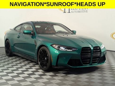Used 2022 BMW M4 Coupe w/ Executive Package RWD image 2
