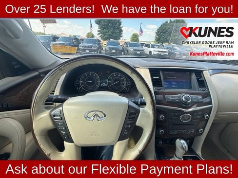 Used 2012 INFINITI QX56 4WD w/ Deluxe Touring Pkg image 19