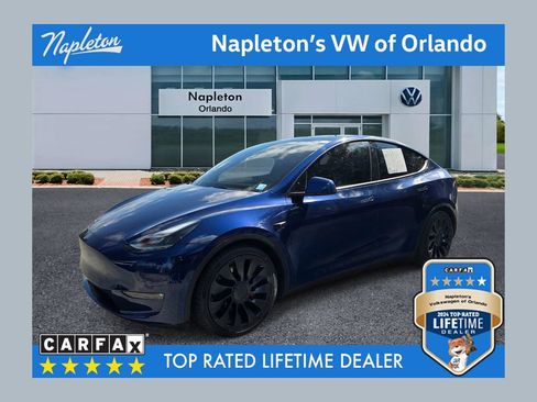 Used 2022 Tesla Model Y Performance AWD/4WD image 1